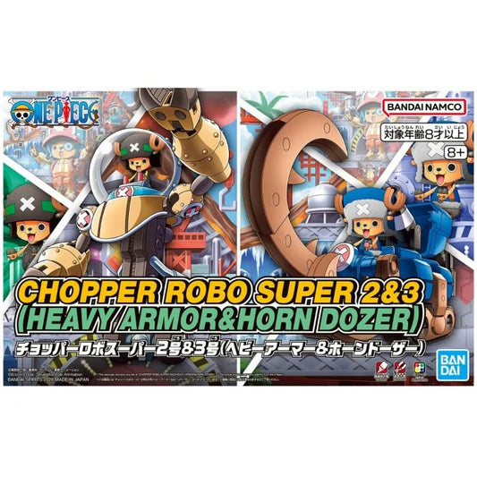 Chopper Robo Super 2&3 (Heavy Armor&Horn Dozer)