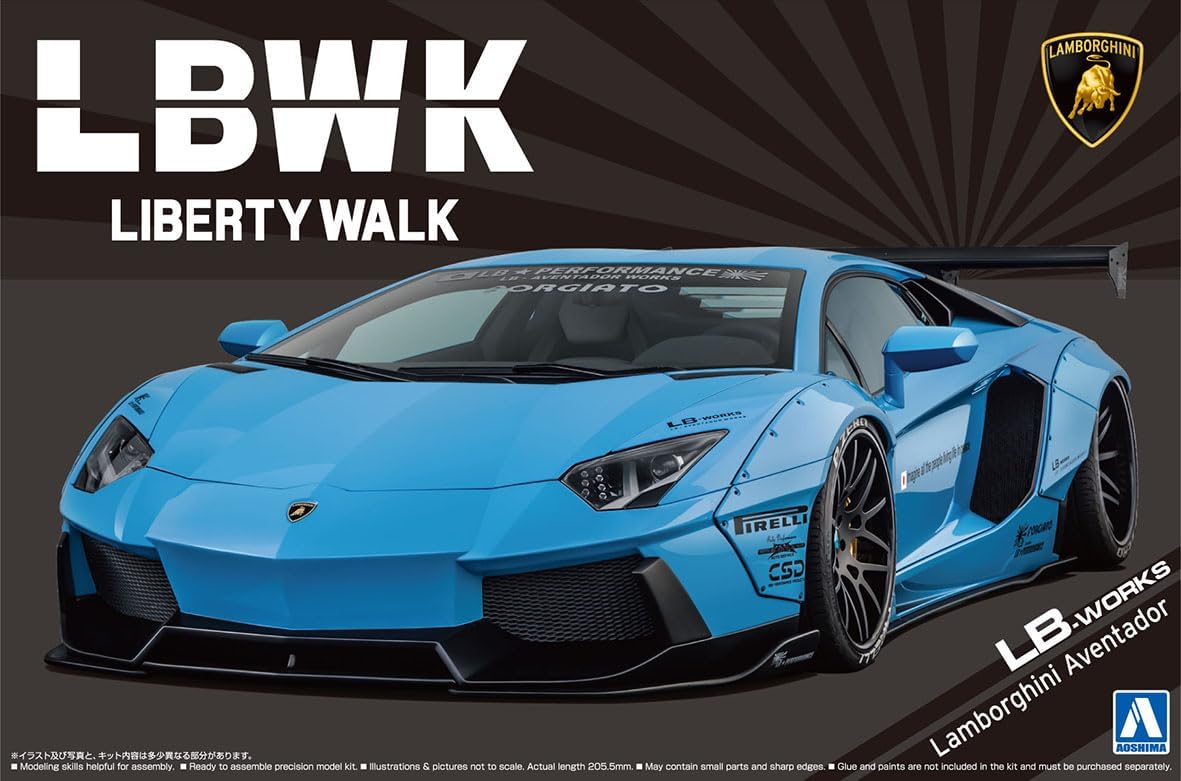 1/24 LB-Works LAMBORGHINI AVENTADOR Ver.1