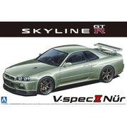 1/24 NISSAN BNR34 Skyline GT-R V-Spec II Nür '02