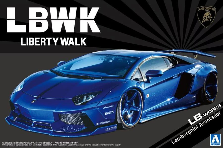 1/24 LB-Works LAMBORGHINI AVENTADOR Ver.2