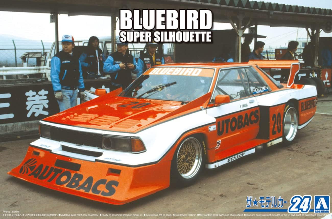 1/24 NISSAN Ky910 Bluebird Super Silhouette '83