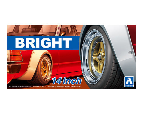 1/24 Bright 14inch Wheel Set