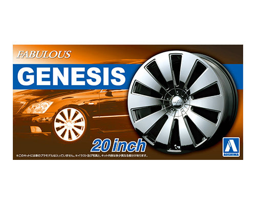 1/24 Fabulous Genesis 20inch Wheel Set