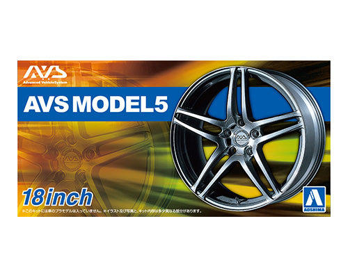 1/24 AVS Model5 18inch Wheel Set