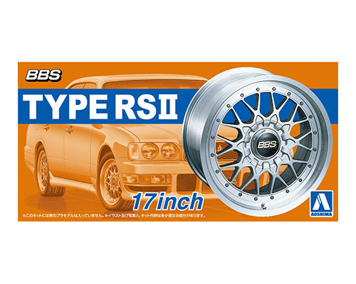 1/24 BBS TYPE RSII 17inch Wheel Set