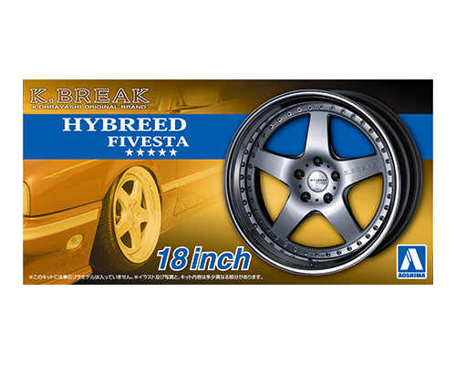 1/24 K-Break Hybreed Fivesta 18inch Wheel Set