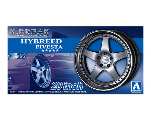 1/24 K-Break Hybreed Fivesta 20inch Wheel Set