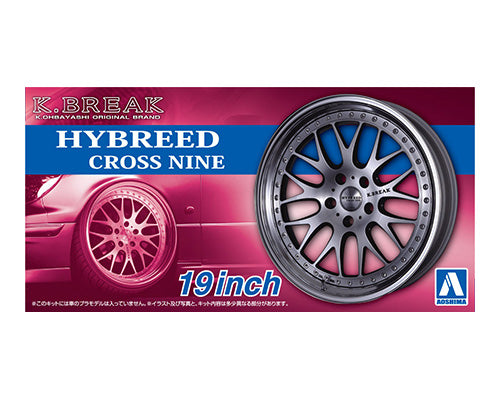 1/24 K-Break Hybreed Cross Nine 19inch Wheel Set