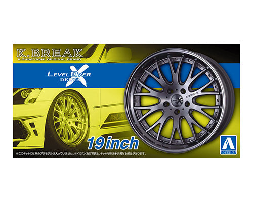 1/24 K-Break Level Over Delta X 19inch Wheel Set