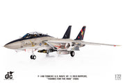1/72 F14B Tomcat U.S. NAVY VF11 Red Rippers THANKS FOR THE RIDE 2005