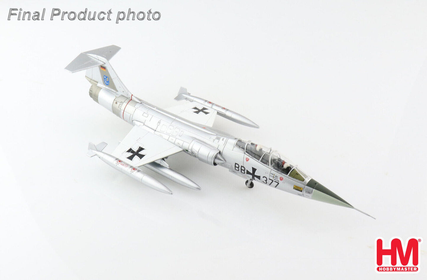 1/72 Lockheed F-104F  - Starfighter -  BB+377 Waffenshule Der Luftwaffe 10 1961