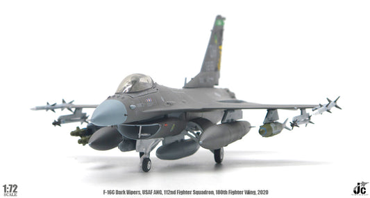 JCW72 F-16C Dark Vipers USAF ANG 112nd Fighter Squadron 180th Fighter Wing 2020