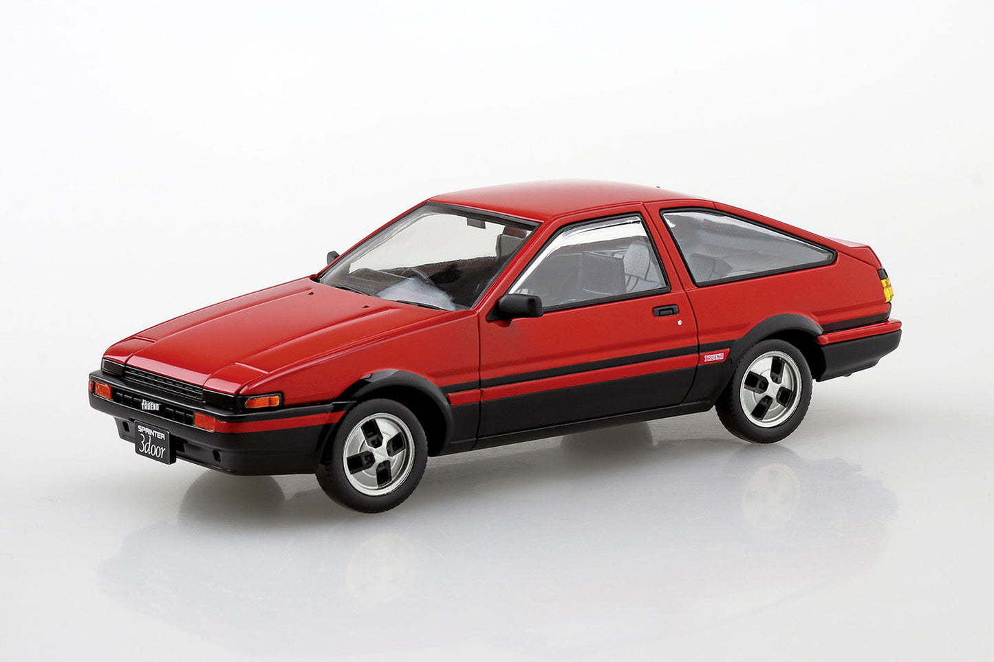 TOYOTA SPRINTER TRUENO High-Flash Two-Tone Red and Black