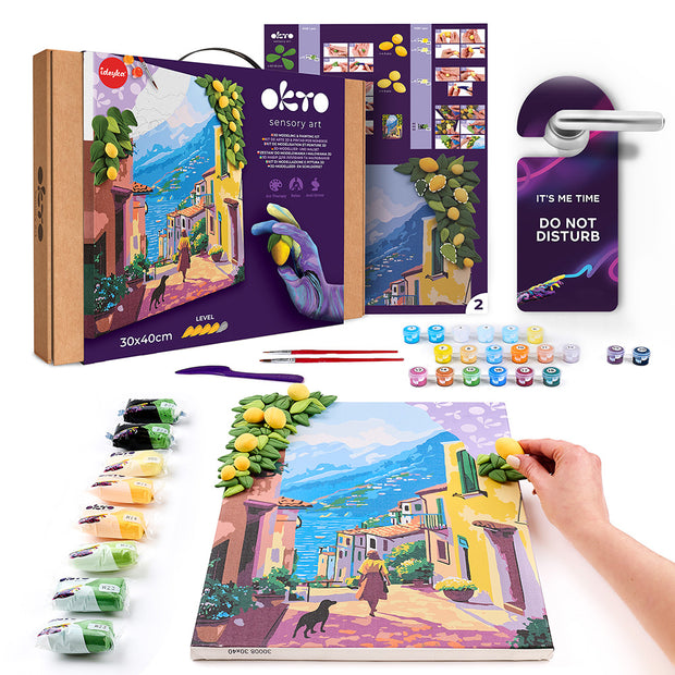 3D Modeling+Painting Kit 30x40cm - Lemon Weekend