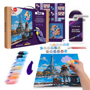 3D Modeling+Painting Kit 30x40cm - Greetings from Paris