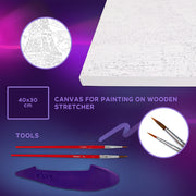 3D Modeling+Painting Kit 30x40cm - Greetings from Paris