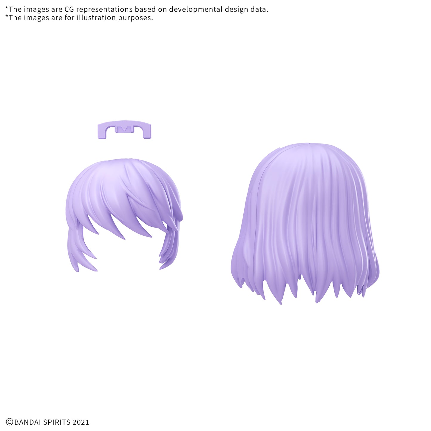 30MS Option Hair Style Parts Vol.12 All 4 Types