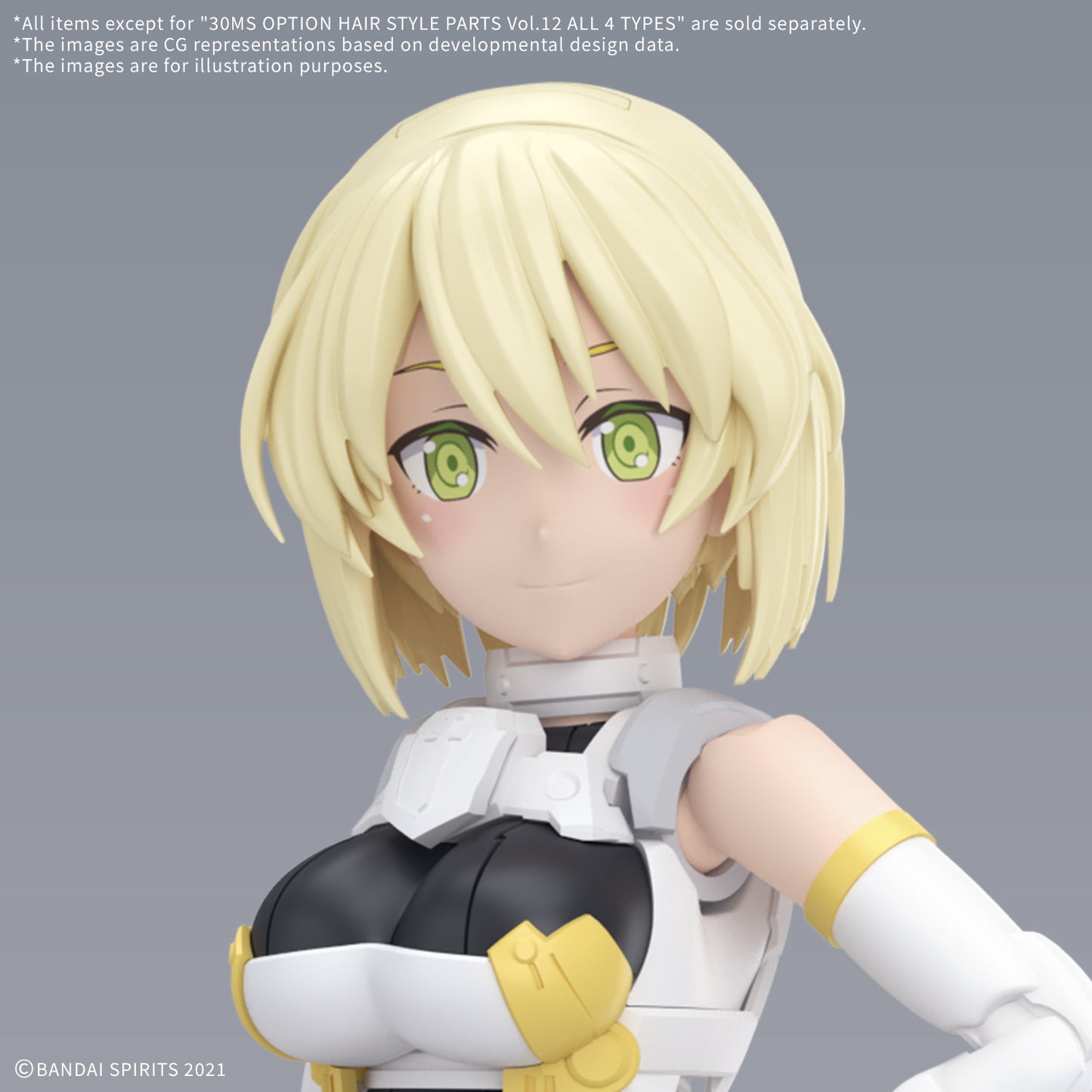 30MS Option Hair Style Parts Vol.12 All 4 Types