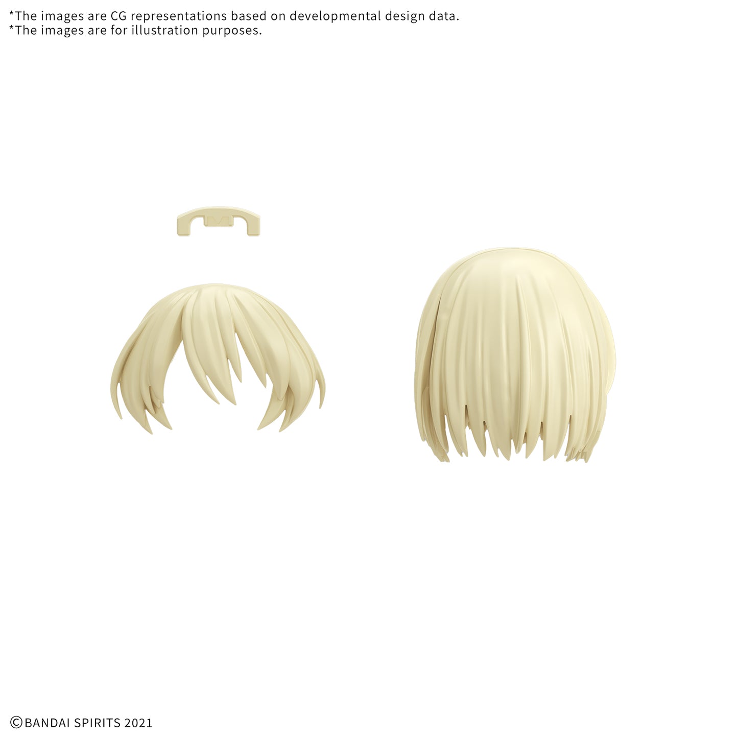 30MS Option Hair Style Parts Vol.12 All 4 Types