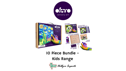 Bundle - OKTO KIDS - Colour with Clay (10pcs)