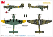 1/72 Junkers Ju87D-3 "Stuka" Luftwaffe T6+EK Eastern Front WWII