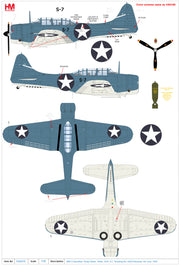 1/32 SBD-3 Dauntless "Dusty Kleiss" BuNo. 3232 S-7 Scouting Six USS Enterprise 4th June 1942