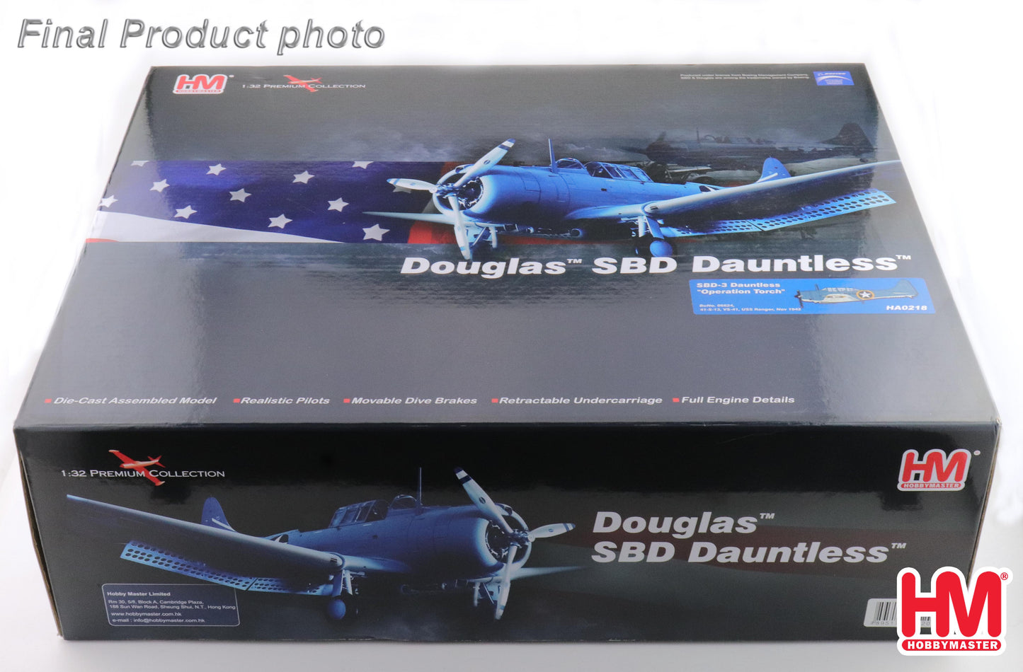 1/32 SBD-3 Dauntless "Operation Torch" BuNo. 06624 41-S-13 VS-41 USS Ranger Nov 1942
