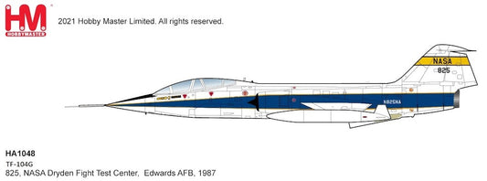 1/72 F-104N 825 NASA Dryden Flight Test Center Edwards AFB 1987