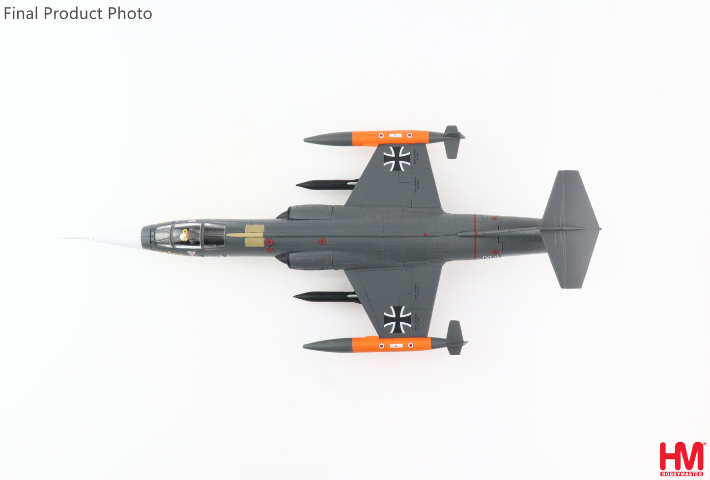 1/72 F-104G Starfighter 26+69 MFG 2 Marineflieger Fliegerhorst Eggebek 1985 (2x Kormoran Anti-Ship Missiles)