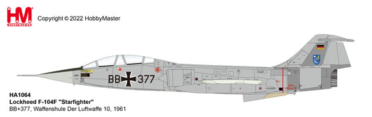 1/72 F-104F â€œStarfighterâ€� BB+377 Waffenschule der Luftwaffe 10 1961