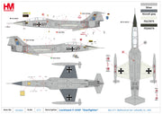 1/72 F-104F â€œStarfighterâ€� BB+377 Waffenschule der Luftwaffe 10 1961