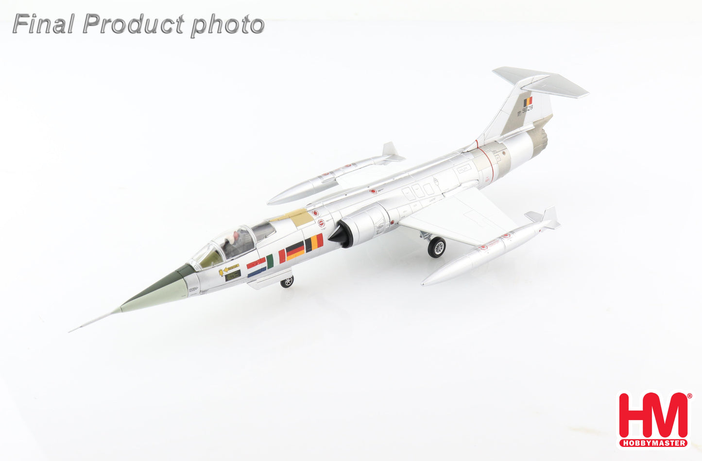1/72 F-104G "World Speed Record Holder" c/n 9028 Belgian Air Force June 6 1963