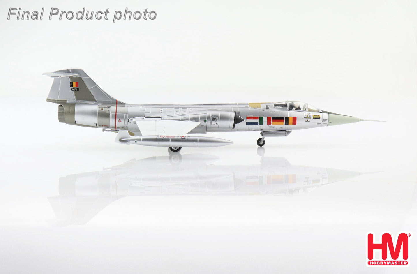 1/72 F-104G "World Speed Record Holder" c/n 9028 Belgian Air Force June 6 1963