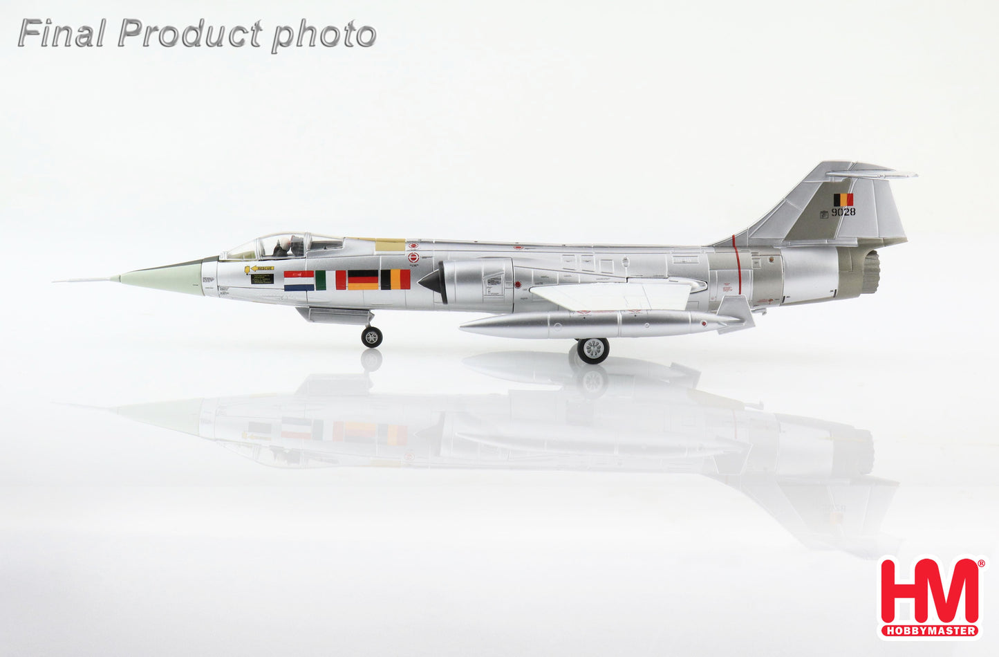 1/72 F-104G "World Speed Record Holder" c/n 9028 Belgian Air Force June 6 1963