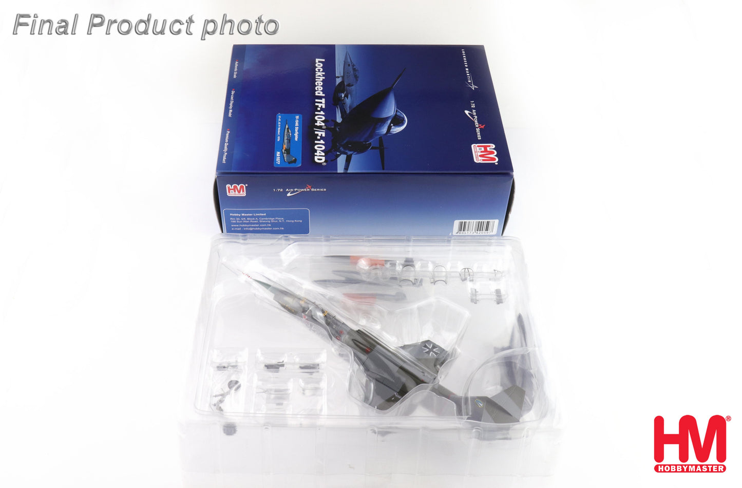 1/72 TF-104G Starfighter 27+87 JG 74 "Molders" 1970s