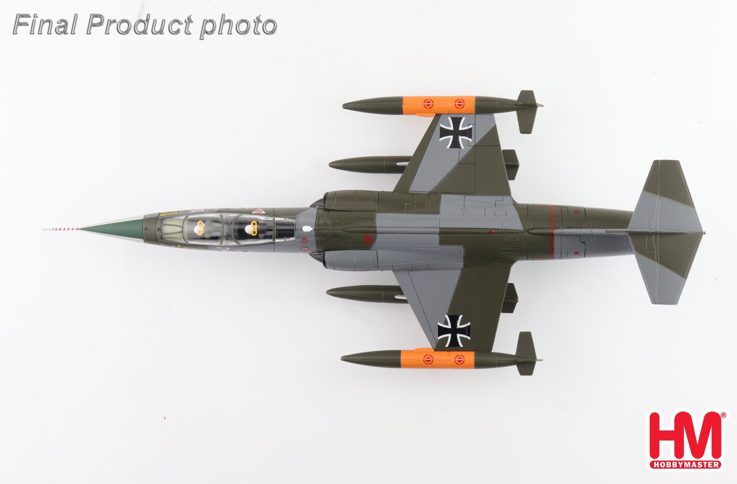1/72 TF-104G Starfighter 27+87 JG 74 "Molders" 1970s