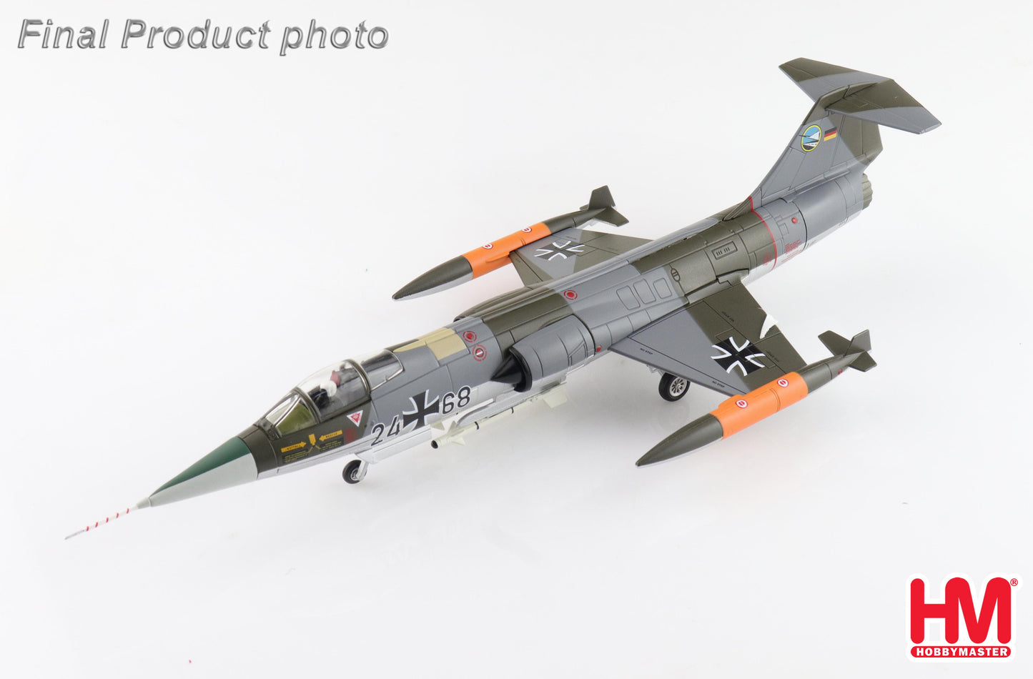 1/72 F-104G Starfighter 24+68 JG 74 "Molders" 1970s