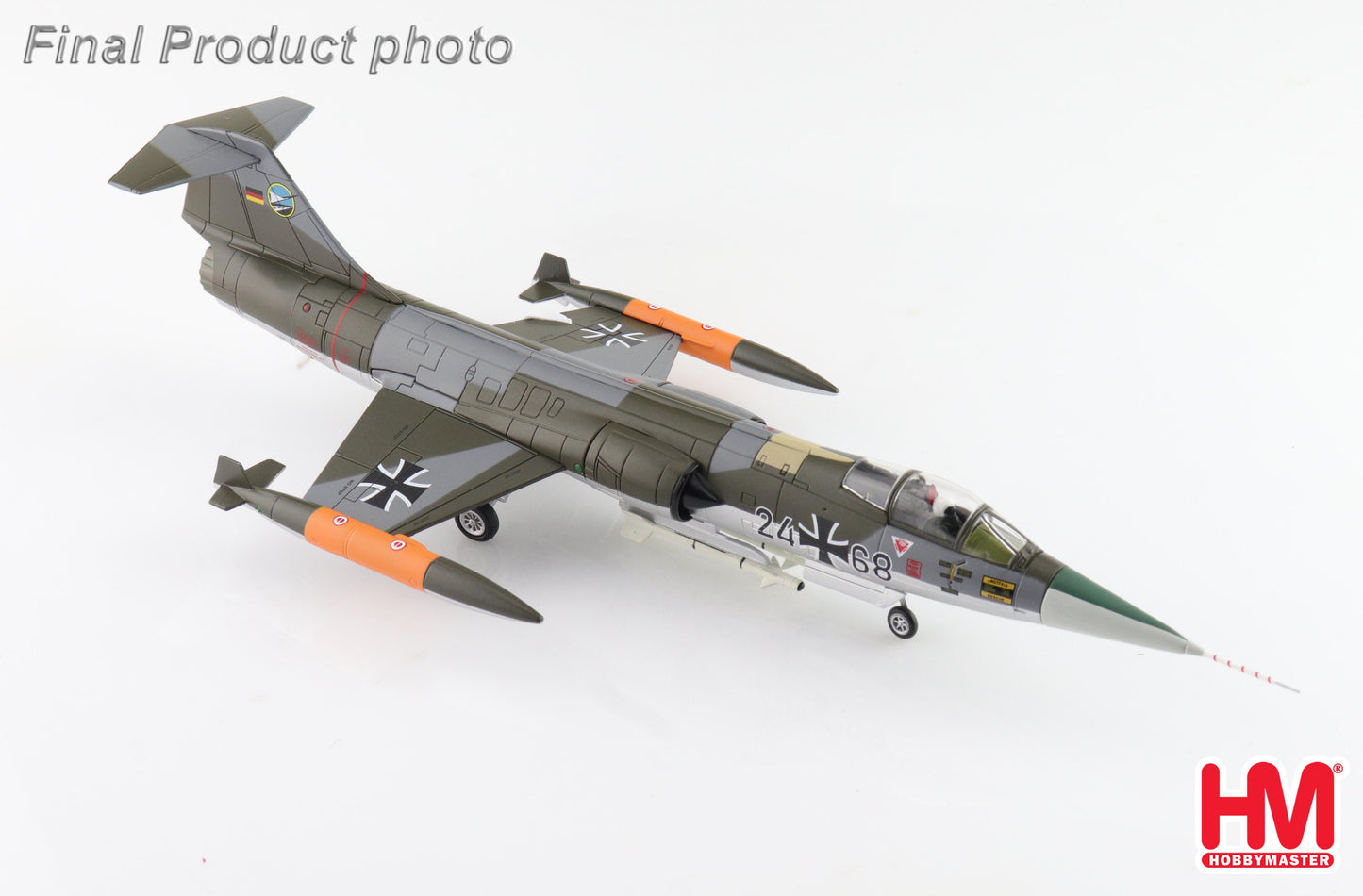 1/72 F-104G Starfighter 24+68 JG 74 "Molders" 1970s