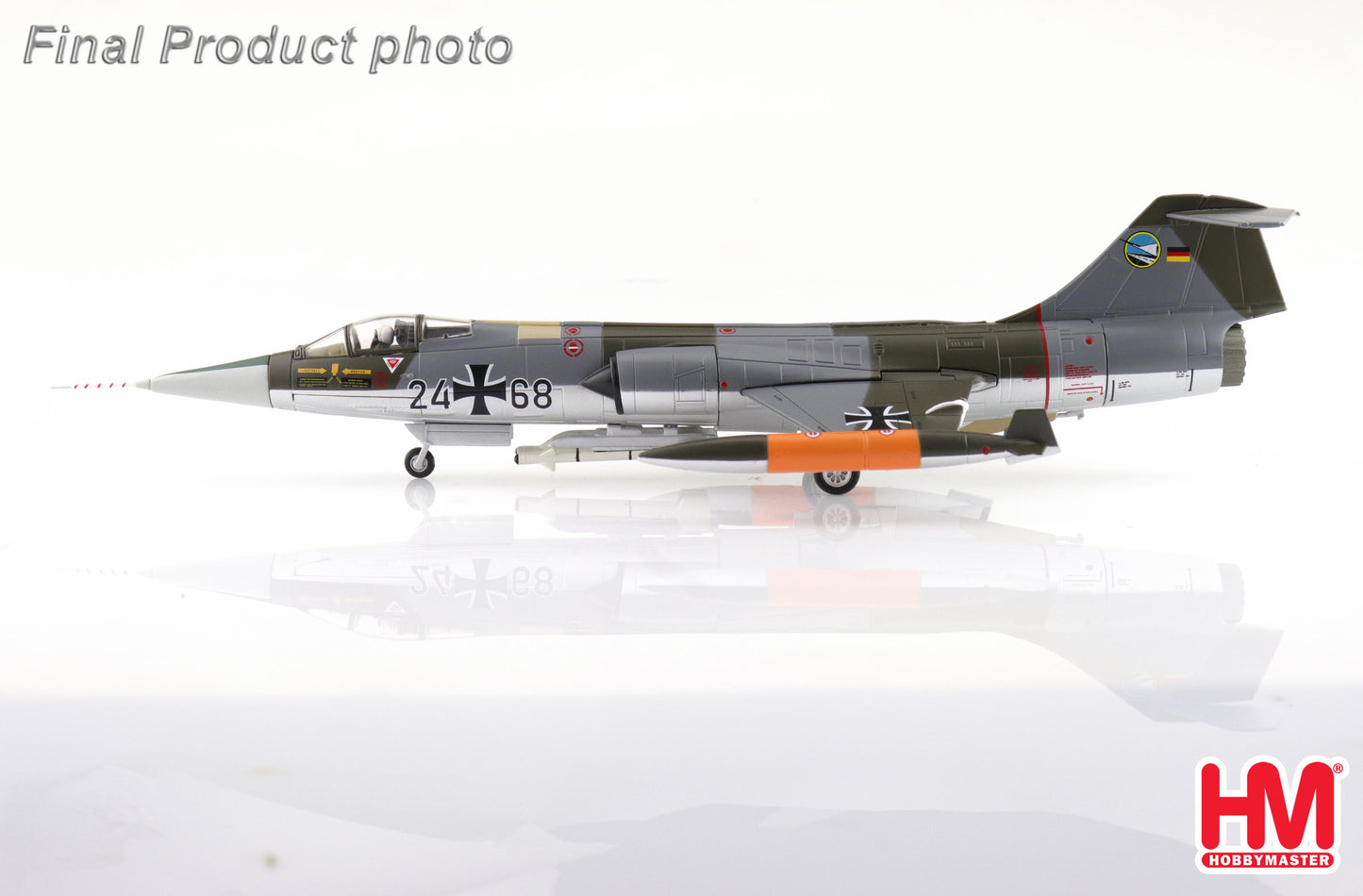 1/72 F-104G Starfighter 24+68 JG 74 "Molders" 1970s