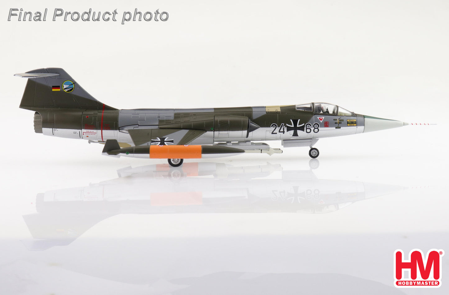 1/72 F-104G Starfighter 24+68 JG 74 "Molders" 1970s