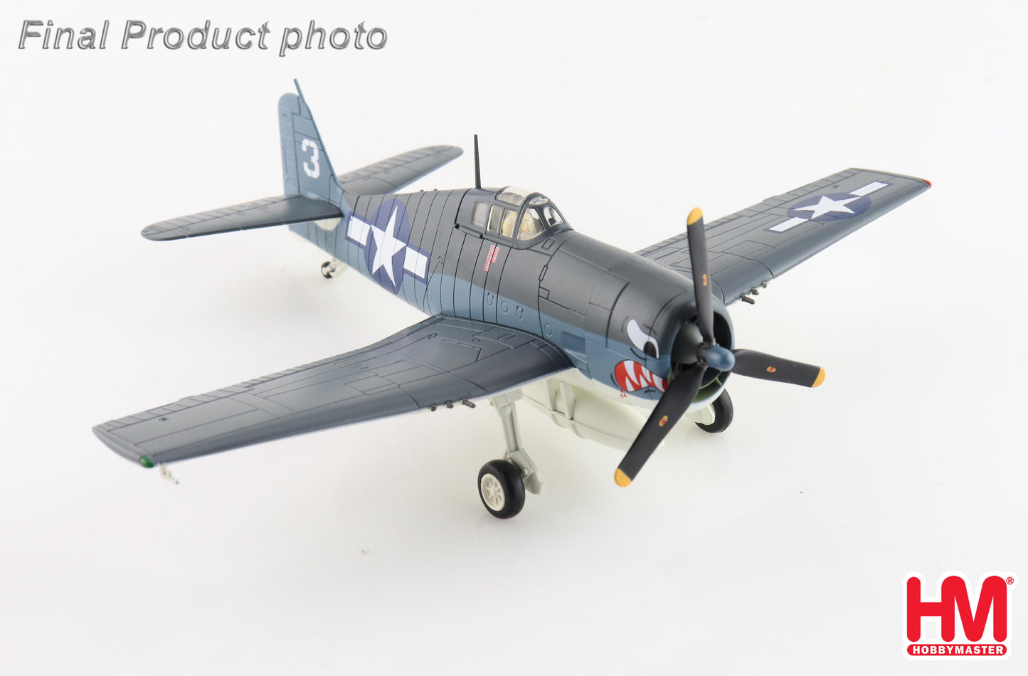 1/72 F6F-3 Hellcat White 3 Ens. Gordon Arthur Stanley VF-27 USS Princeton Oct 1944