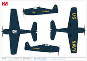 1/72 F6F-5 "Blue Angels" No.2 airplane US Navy 1946