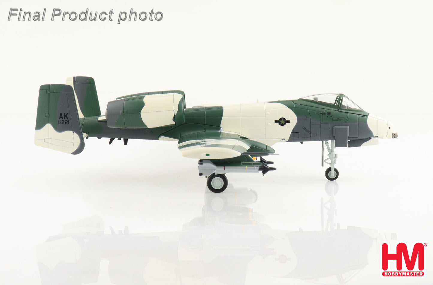 1/72 A-10A Thunderbolt II "Arctic Scheme" 80-0221 18th TFS 343rd Composite Wing Alaska March 1982