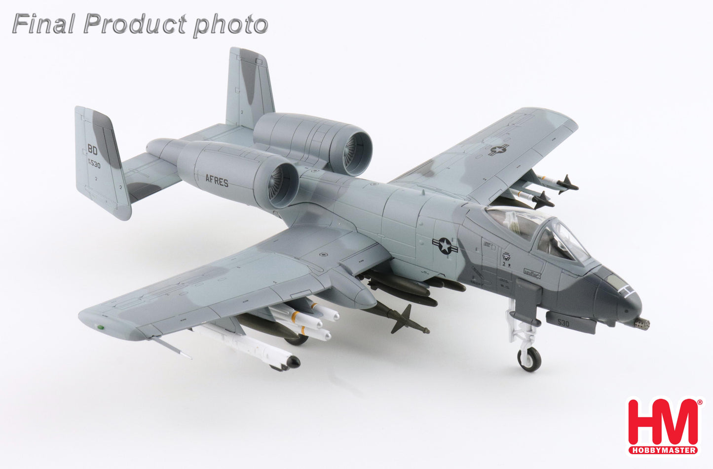 1/72A-10A "Flipper" AF76-0530 47th TFS 1990 (with 12 x Mk.82 2 x GBU-10 6 x AGM-65 2 x AIM-9)