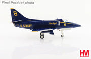 1/72 A-4E "Blue Angels" No. 8 airplane US Navy Tokushima Aibase 2008 "Dr Nakanishi"
