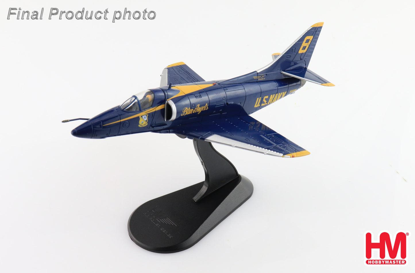 1/72 A-4E "Blue Angels" No. 8 airplane US Navy Tokushima Aibase 2008 "Dr Nakanishi"