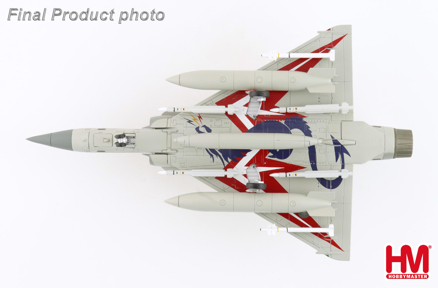 1/72 Mirage 2000-5 "20th Anniversary of Mirage 2000 ROCAF" (with 2x Magic, 4 x Mica Missiles, 2 x 1700L Fuel Tanks, 1 x center Fuel Tank)
