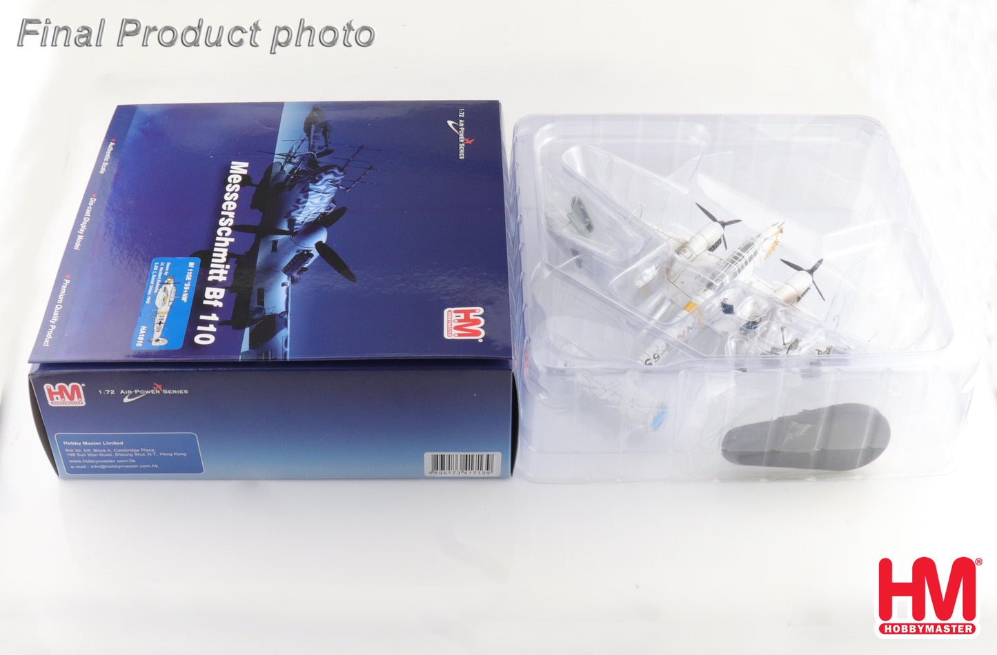 1/72 Bf 110E "S9+NN" flown by Lt. Herbert Kutscha, 5./ZG 1, Soviet Union, 1942