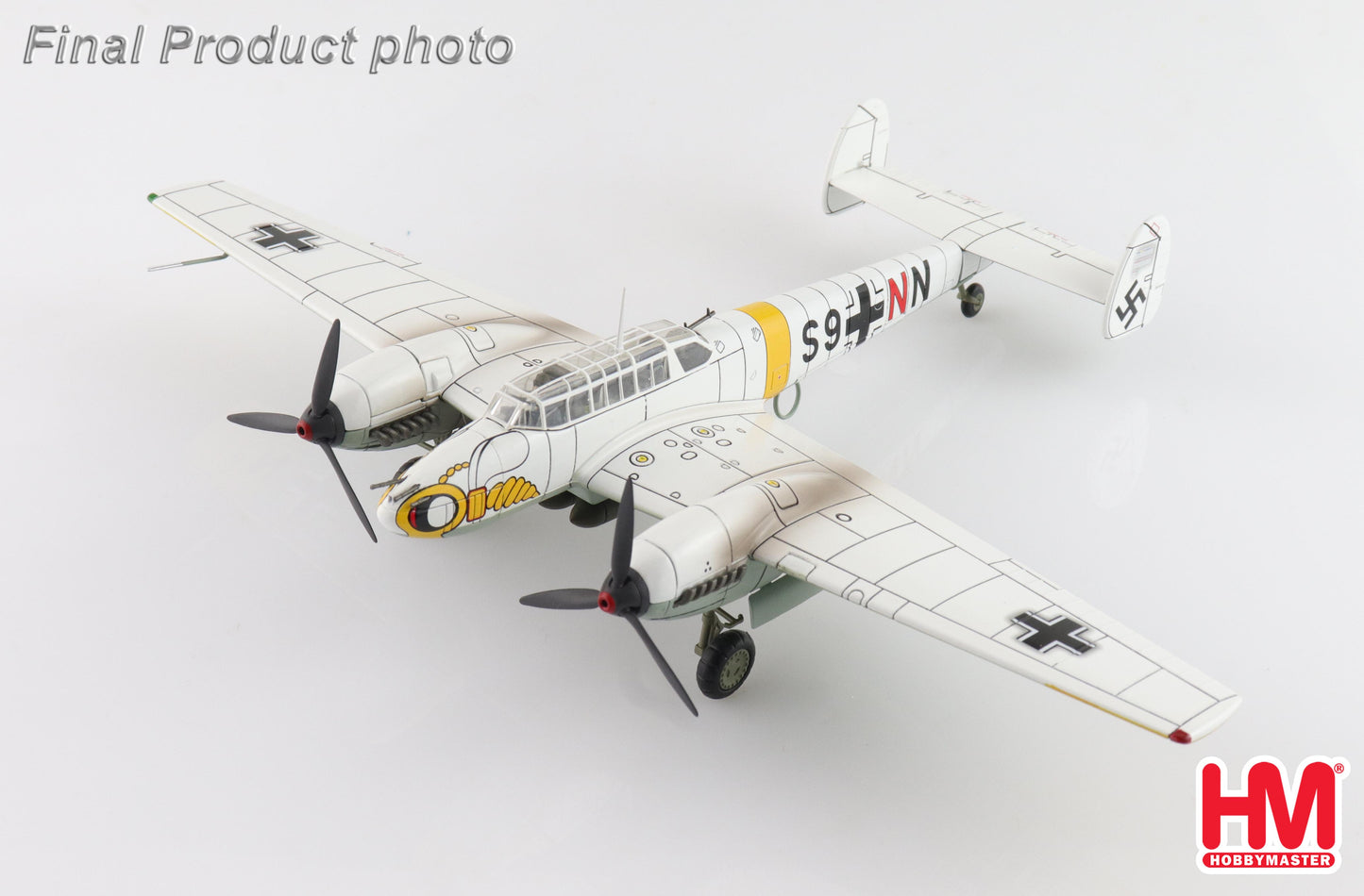 1/72 Bf 110E "S9+NN" flown by Lt. Herbert Kutscha, 5./ZG 1, Soviet Union, 1942