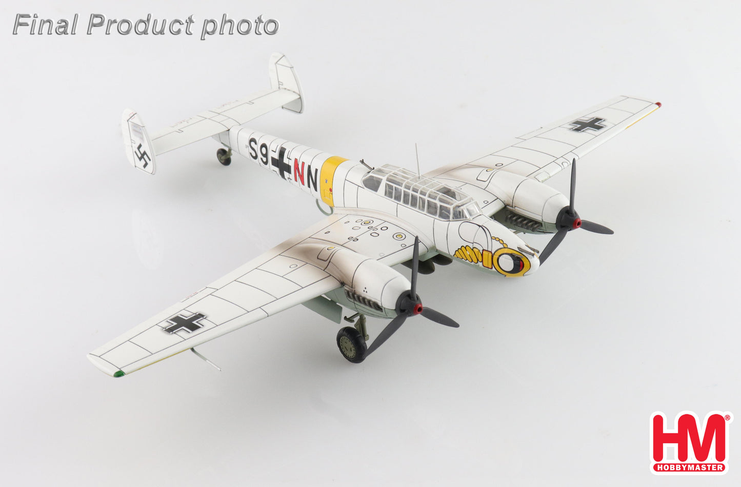 1/72 Bf 110E "S9+NN" flown by Lt. Herbert Kutscha, 5./ZG 1, Soviet Union, 1942